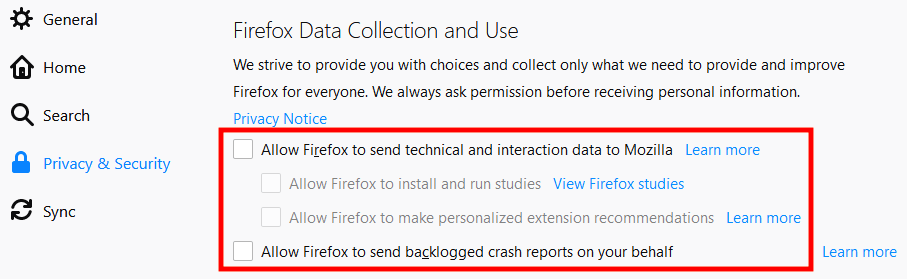 Renard de garde. Le guide complet pour définir la confidentialité dans Firefox