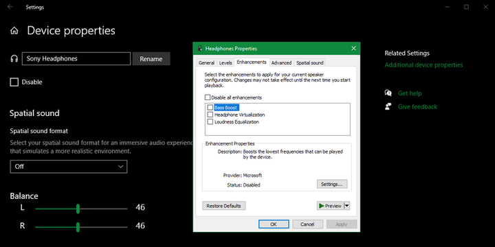 Bruit sur la pompe. 9 astuces pour améliorer la qualité du son dans Windows 10