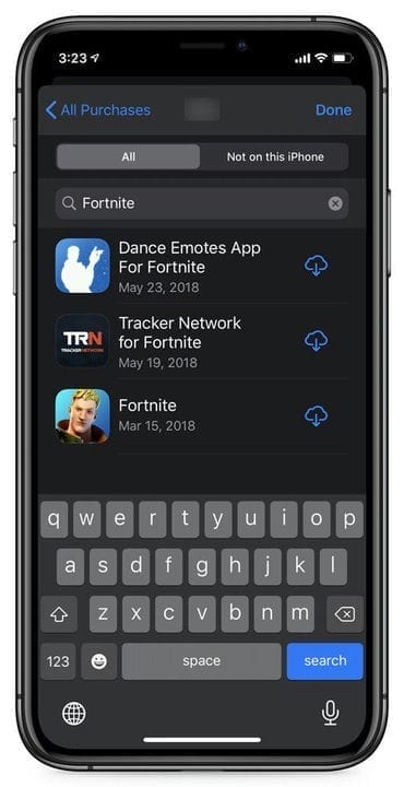 Comment installer/mettre à jour Fortnite sur iOS après avoir été banni de l'App Store